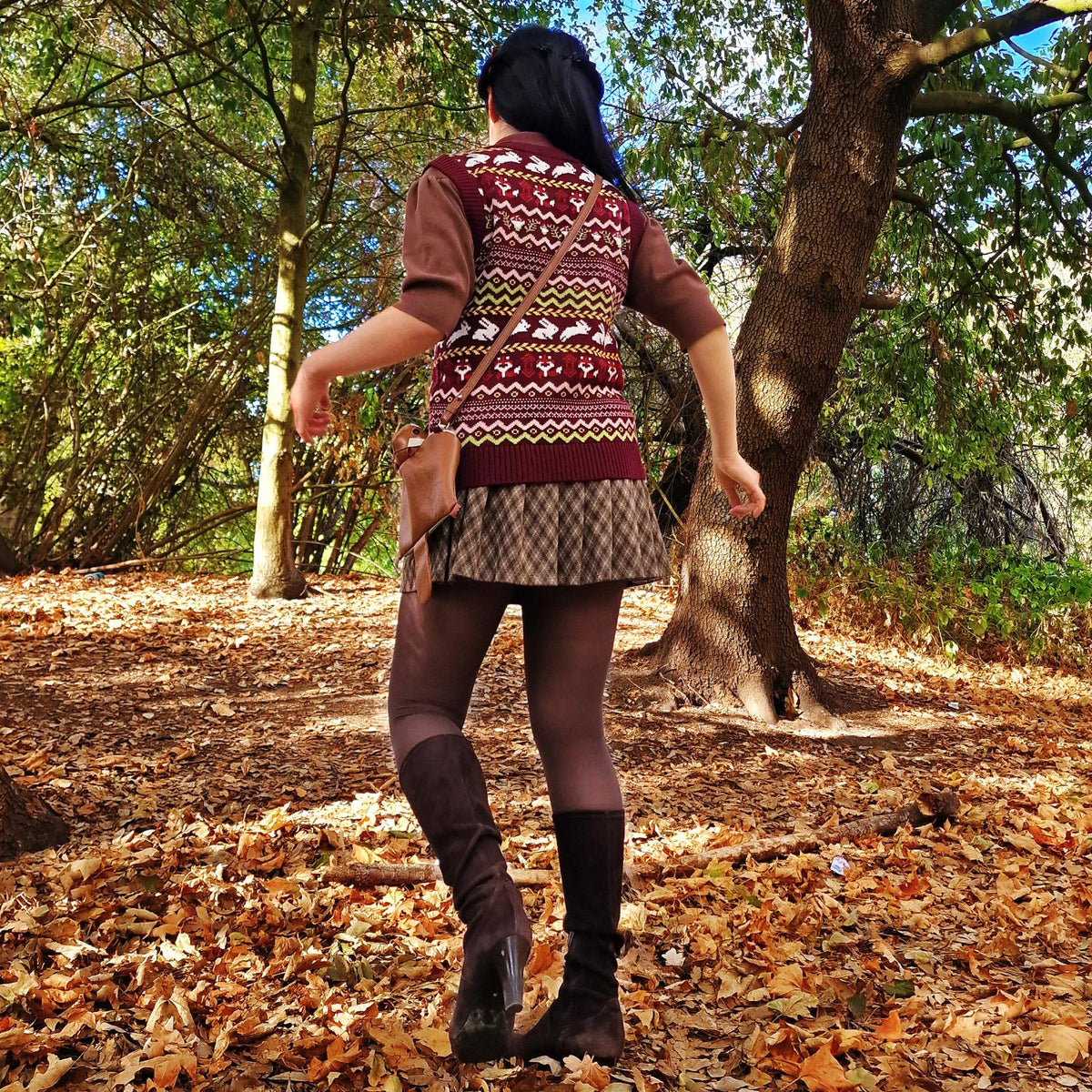 Fair Isle Vest - Woodland Adventure - Multi Colour