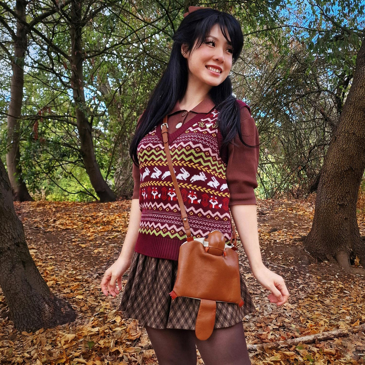 Fair Isle Vest - Woodland Adventure - Multi Colour