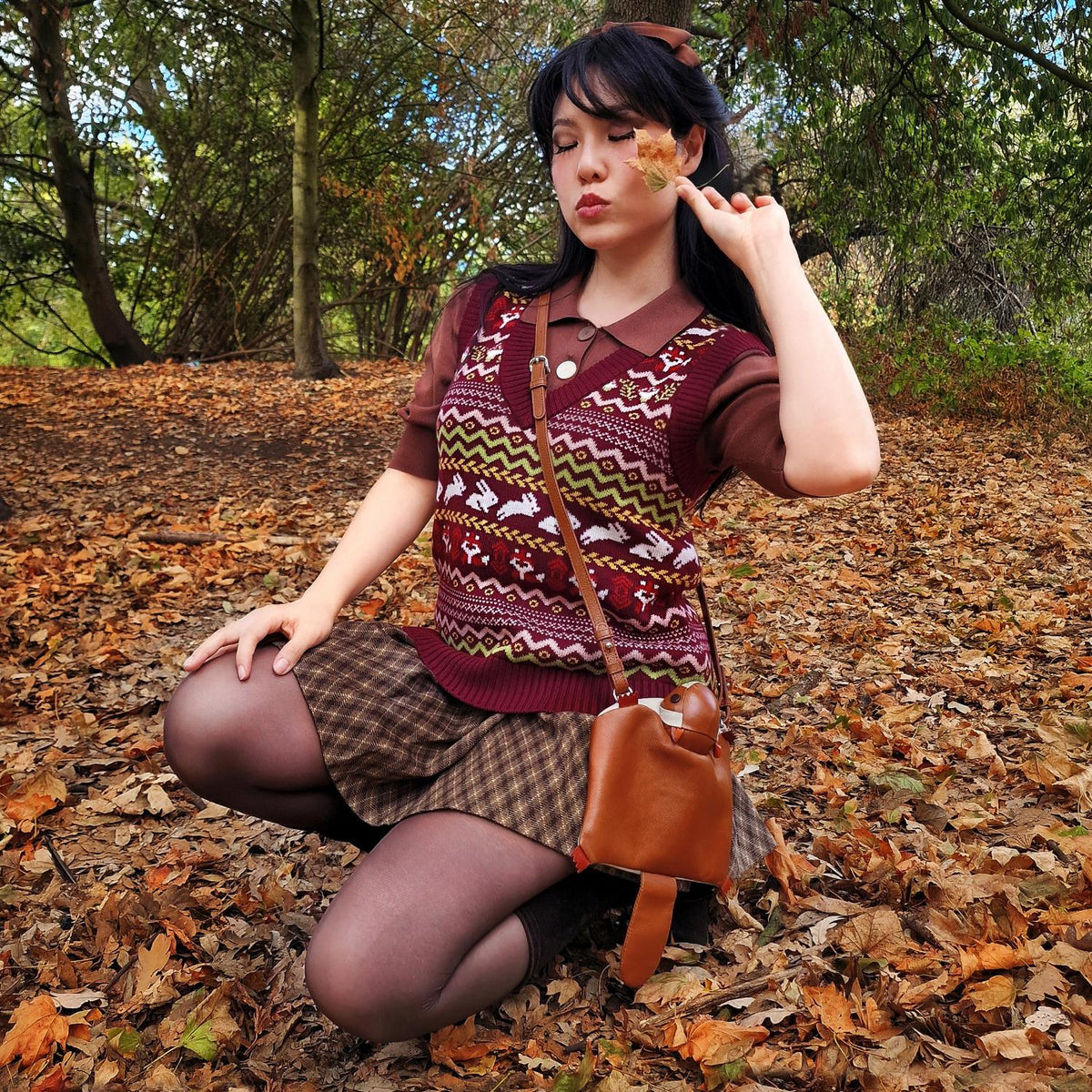 Fair Isle Vest - Woodland Adventure - Multi Colour