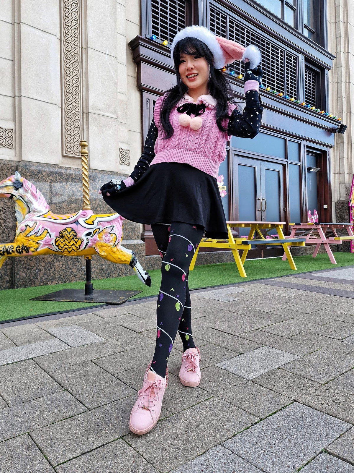 Glow Getter Tights - Black