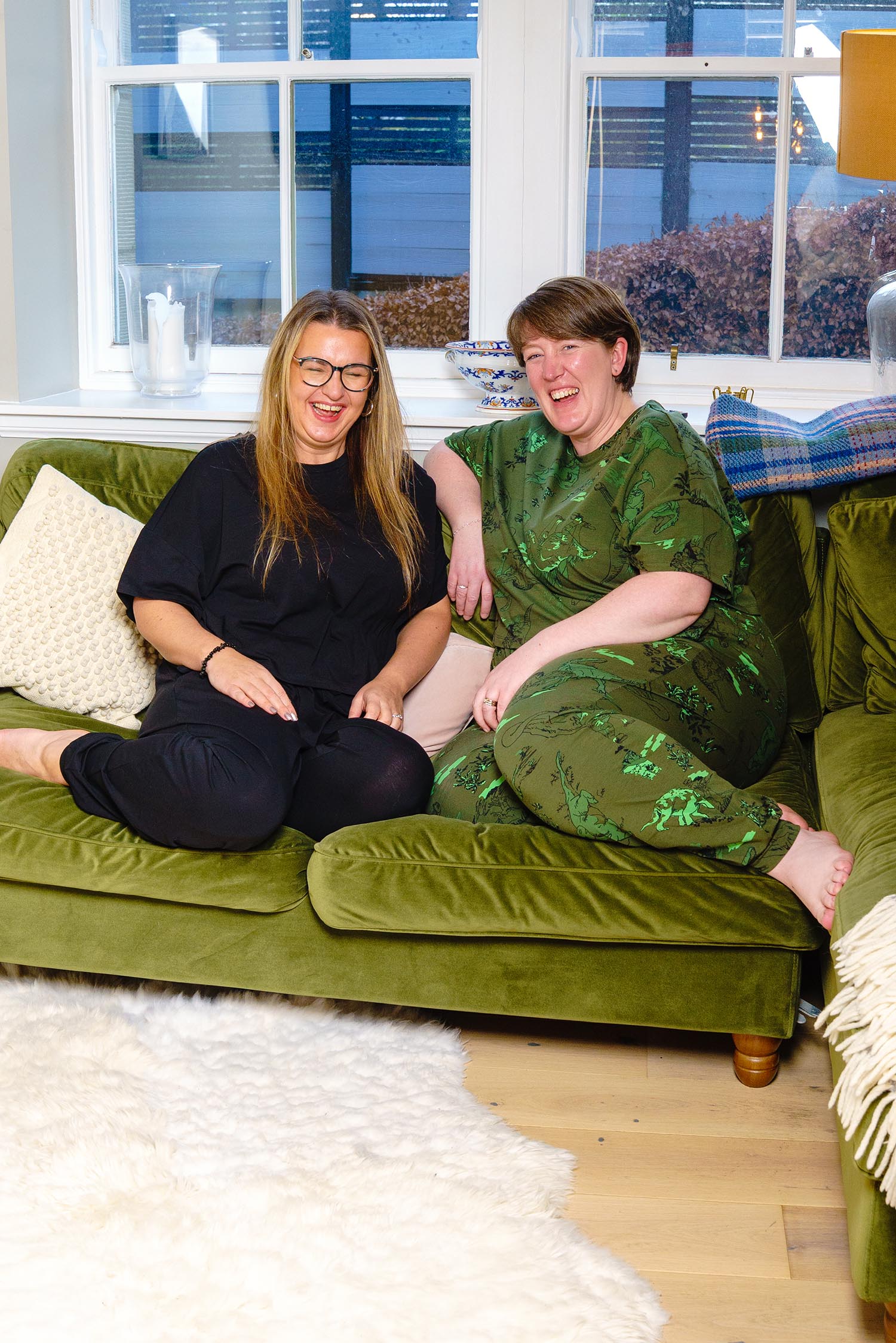 Organic Cotton PJ Boxy Tee - Dino