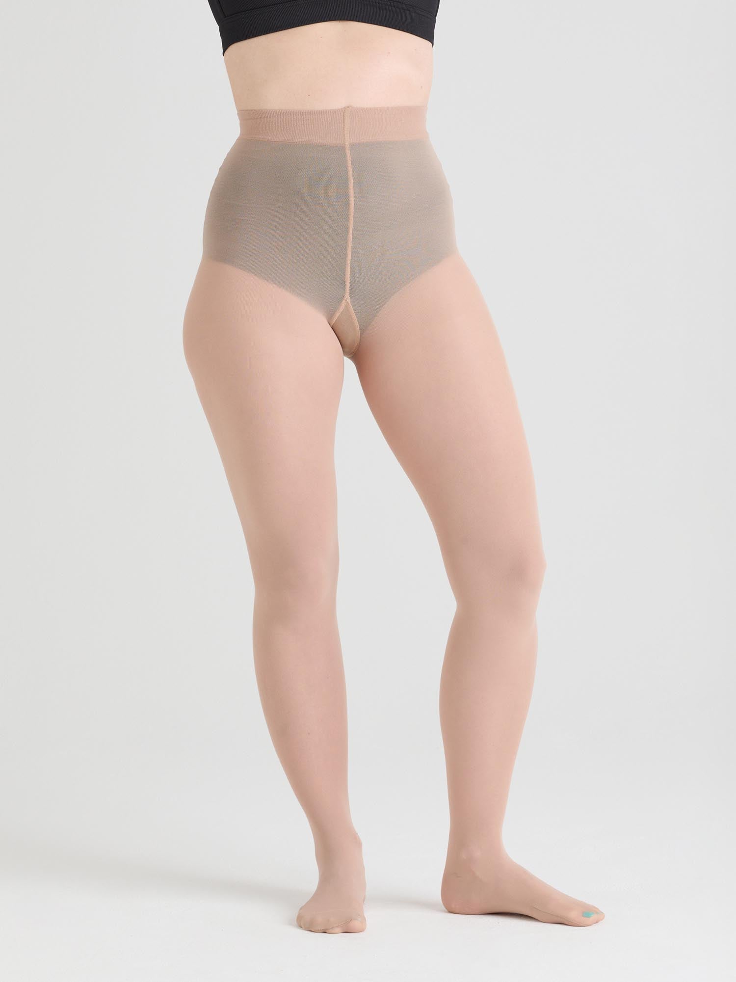 Semi-Opaque 50 Den Tights - Builder’s Tea