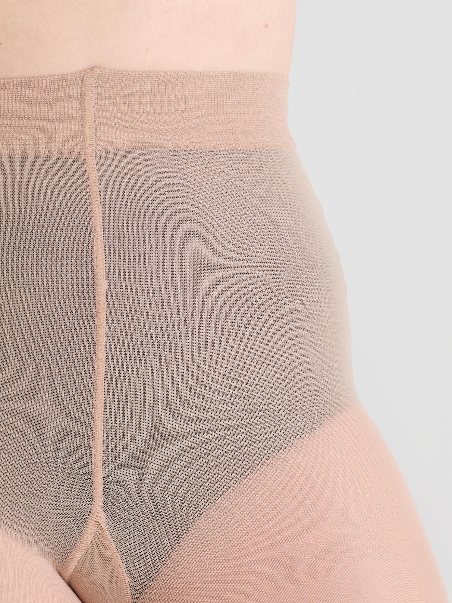 Semi-Opaque 50 Den Tights - Builder’s Tea