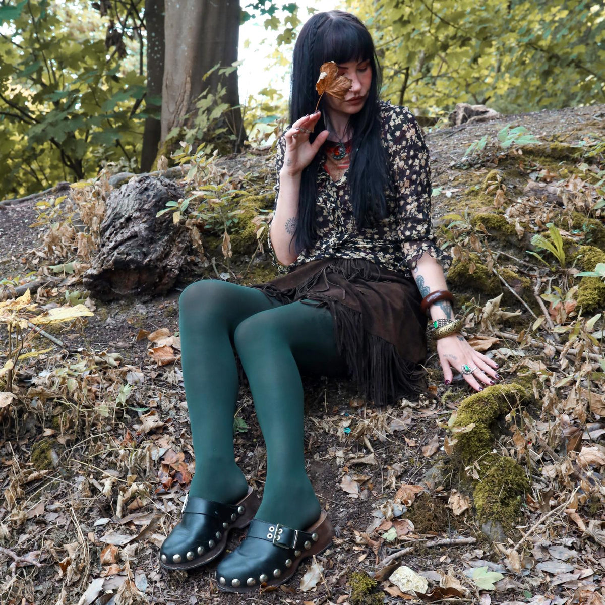 50 Denier Tights - Crocodile