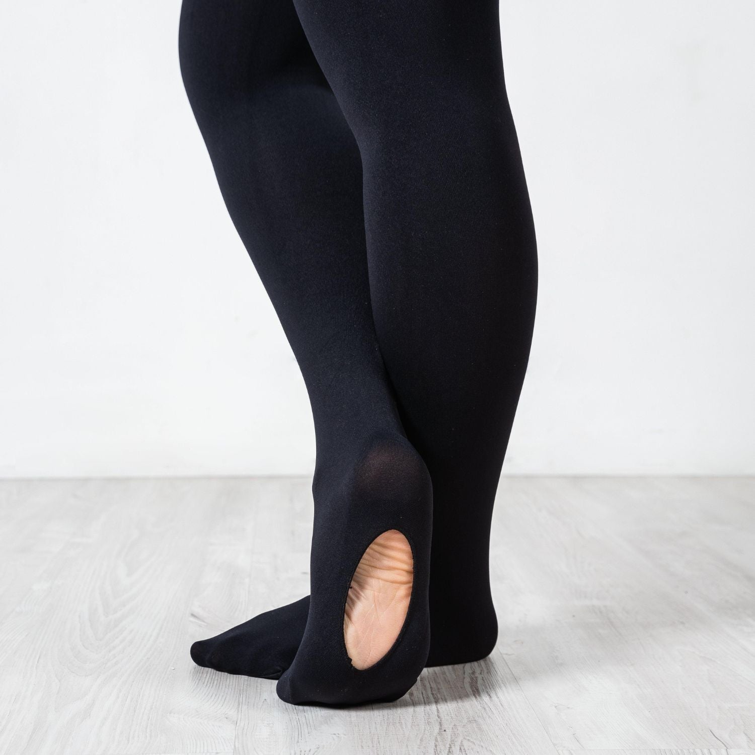 Convertible Dance Tights - Black