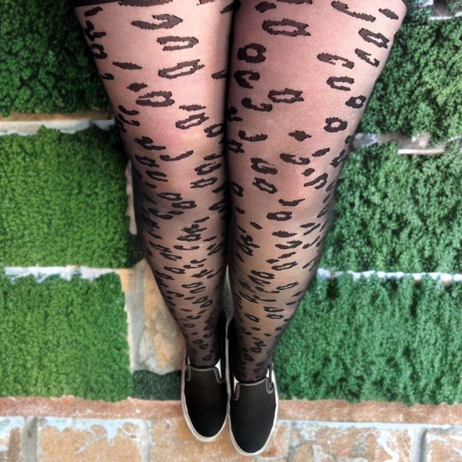 Nocturnal Leopard Print Tights Snag Snag Australia