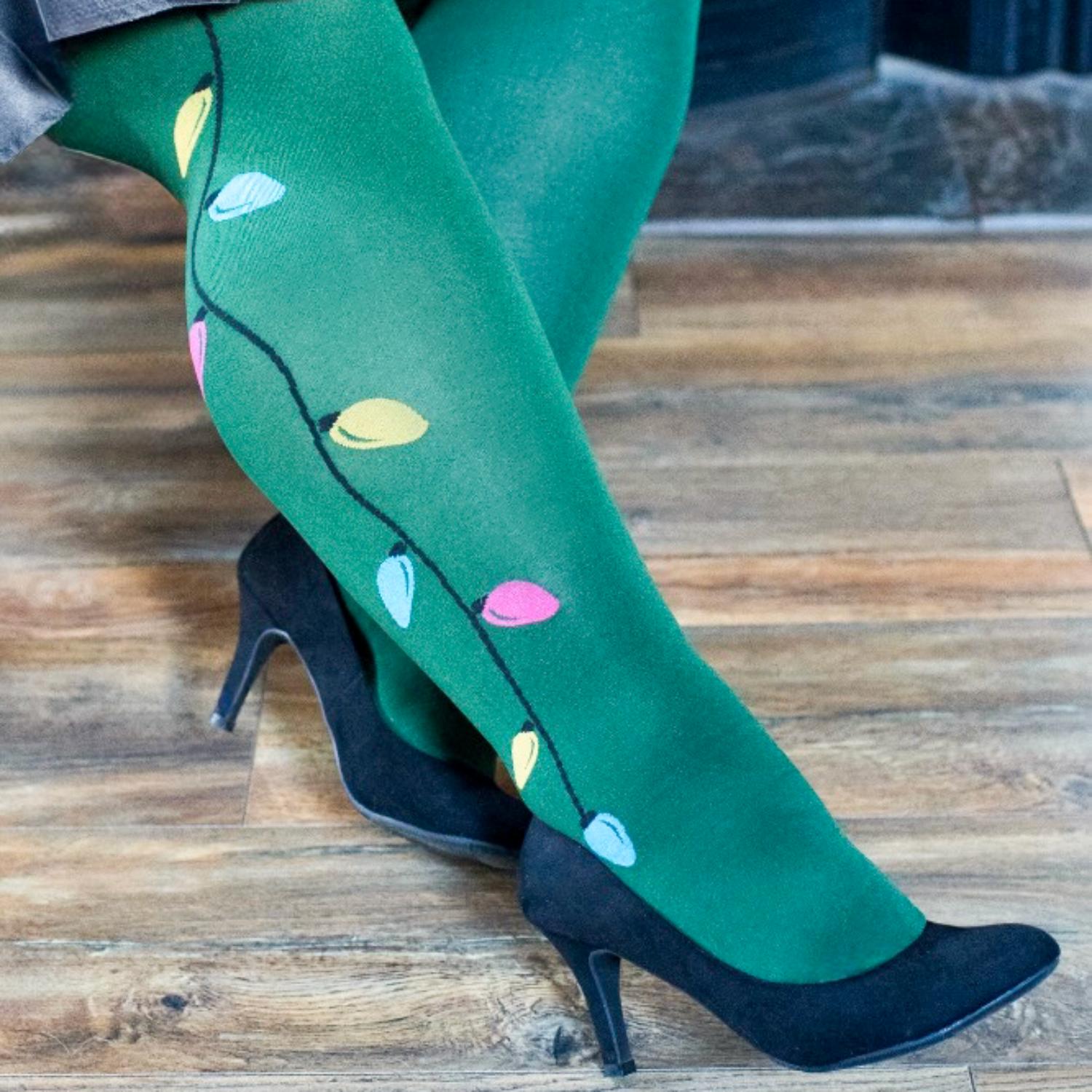 Christmas Tights - Fairy Lights