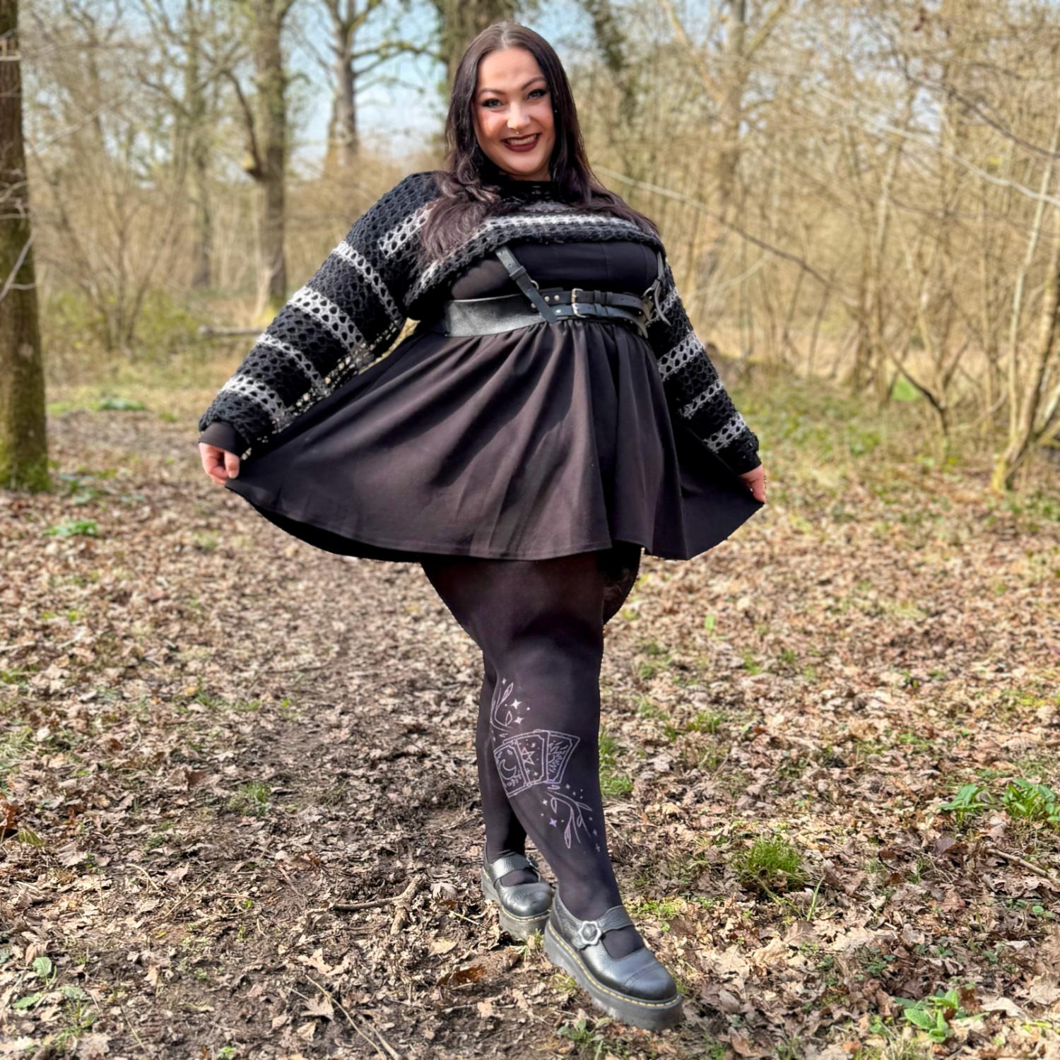 80 Denier Opaque Tights - Tarot