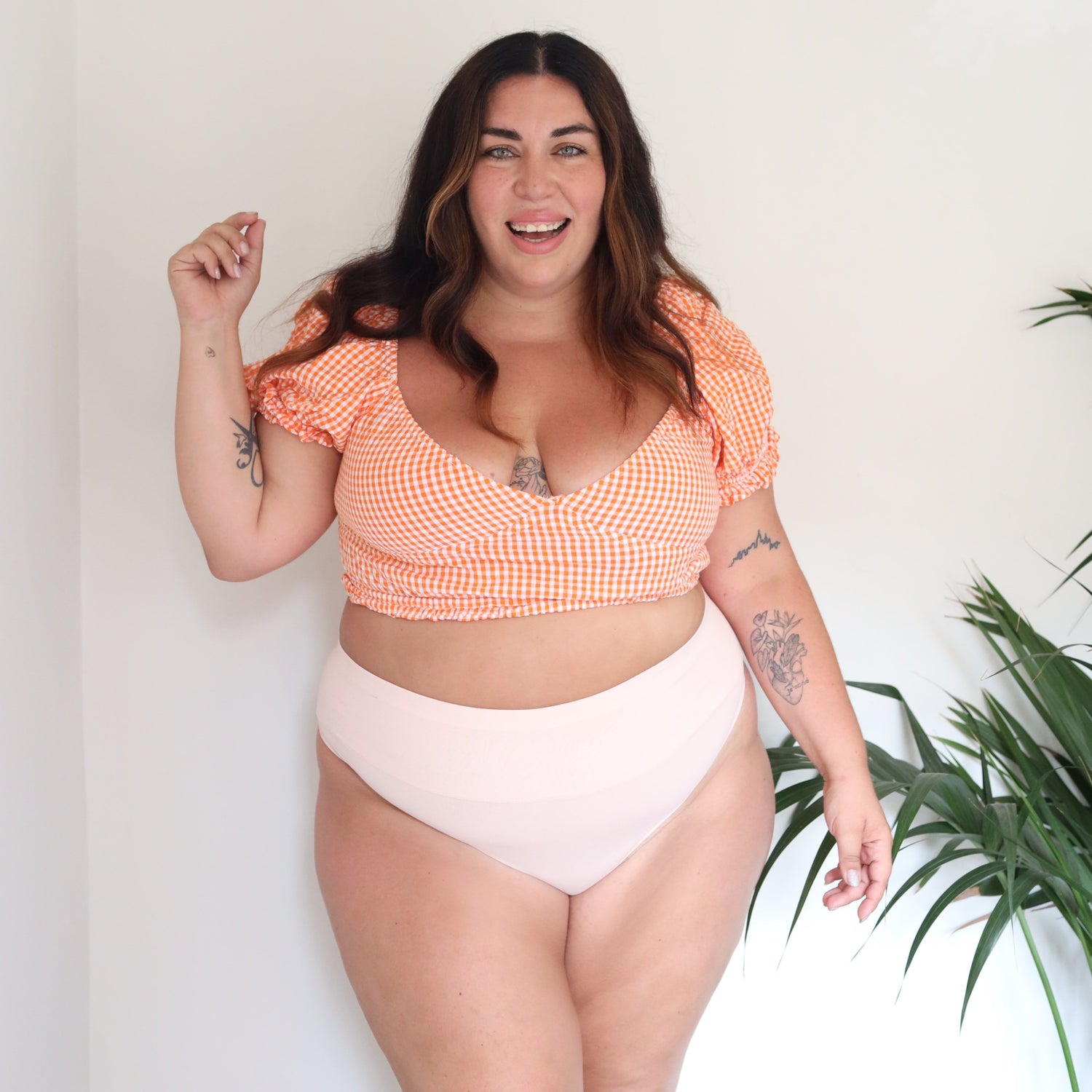 Organic Cotton G-String - Ballet Pink