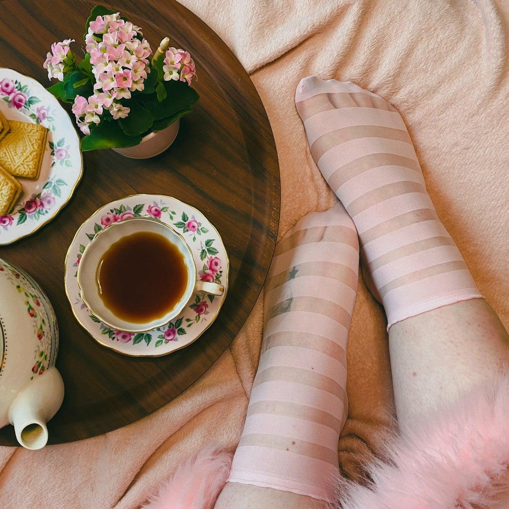 Socks - Ankle Sock Lolly - Pétale De Rose