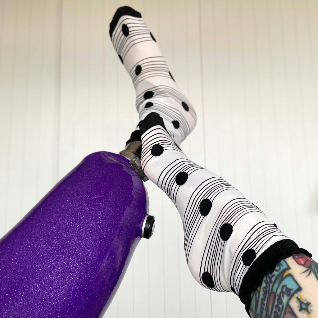 Socks - Ankle Sock Wafer - Black