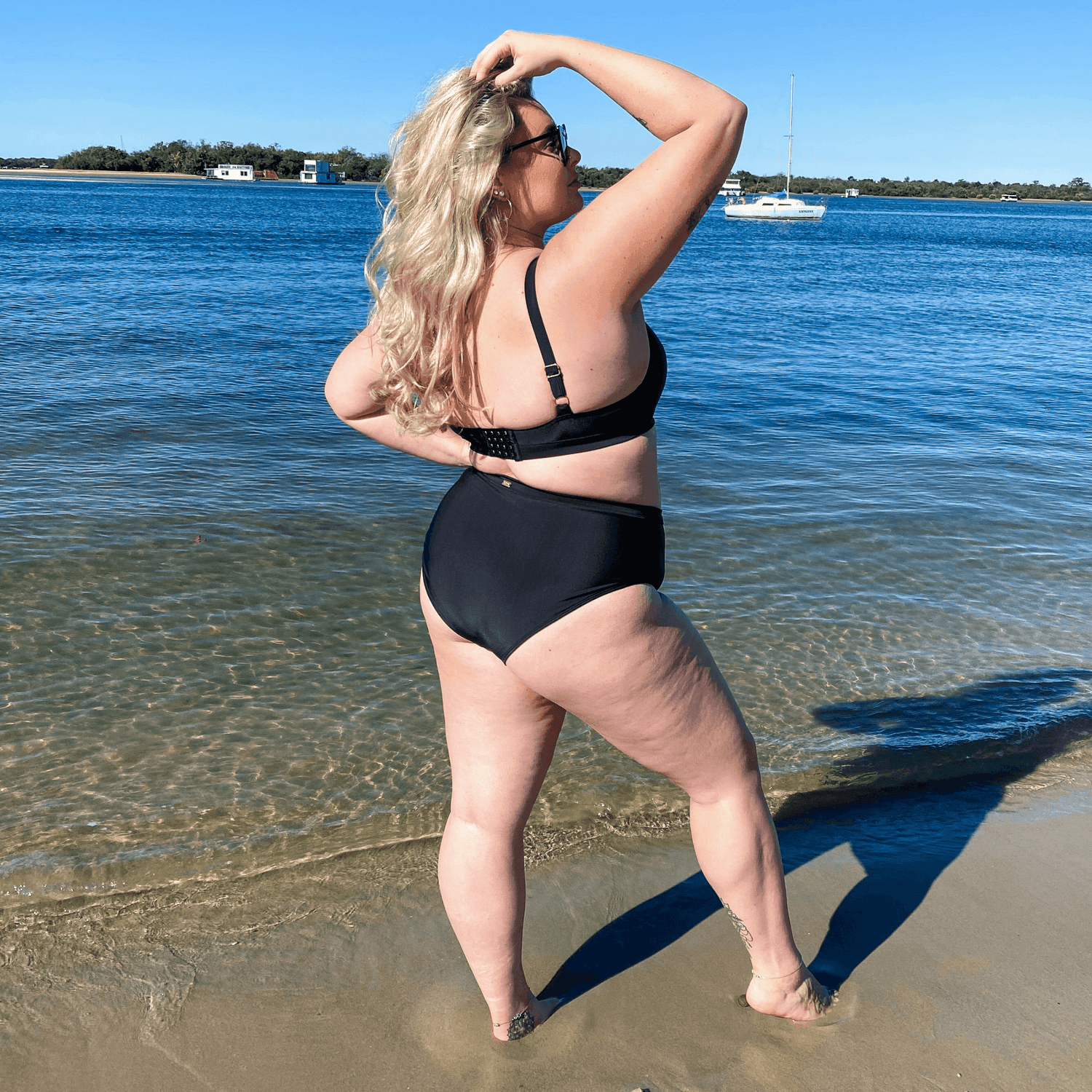 Bikini Bottoms - Hasta La Vista - Black - Snag