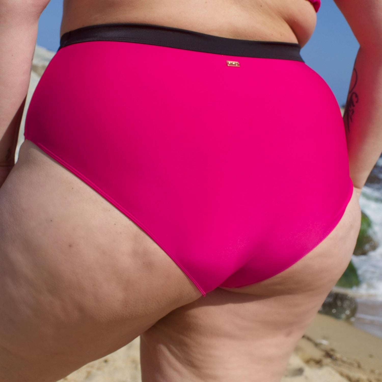 Hasta La Vista Bikini Bottoms - Hot Pink