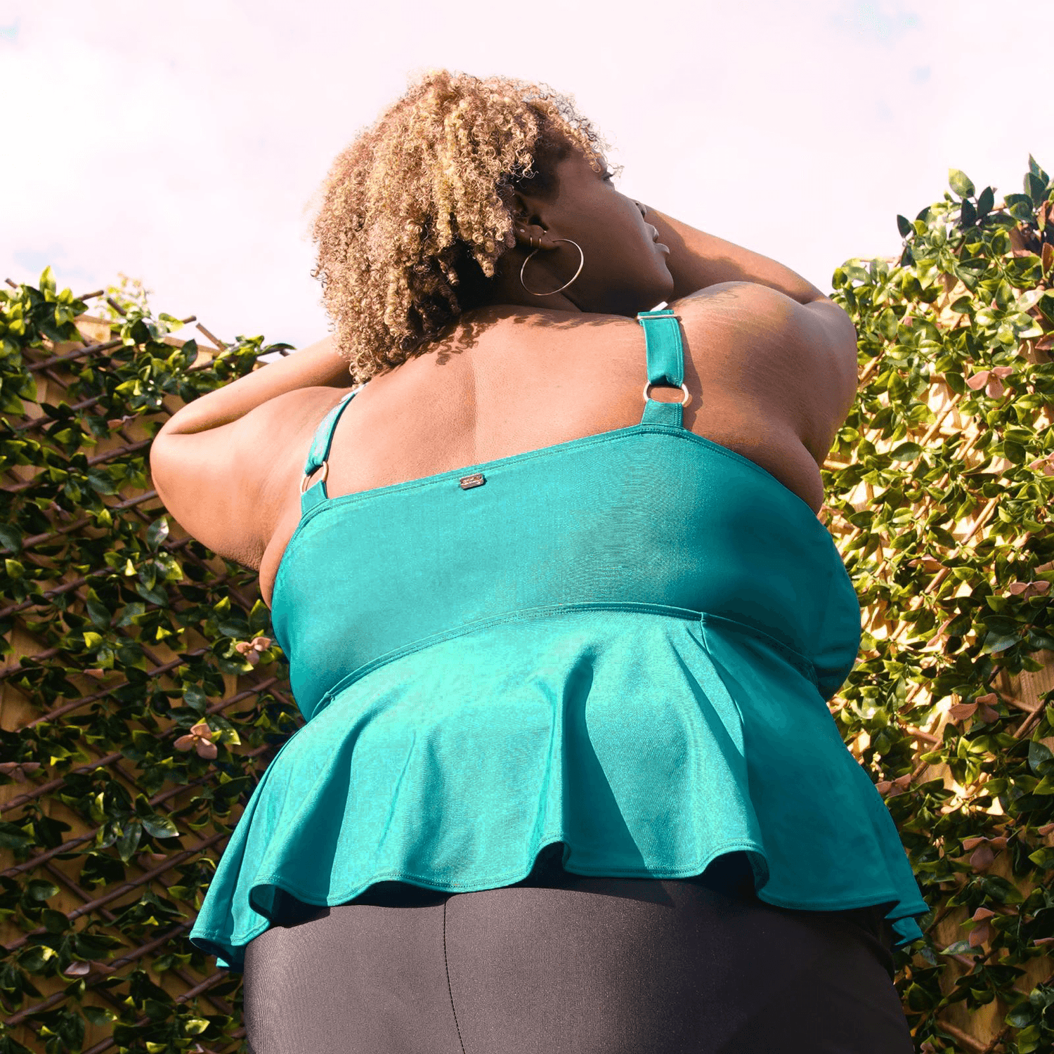 Teal Bikini Top Who you gonna call Snag Snag Australia