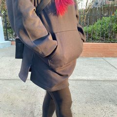 Longline Hoodie - Black - Snag