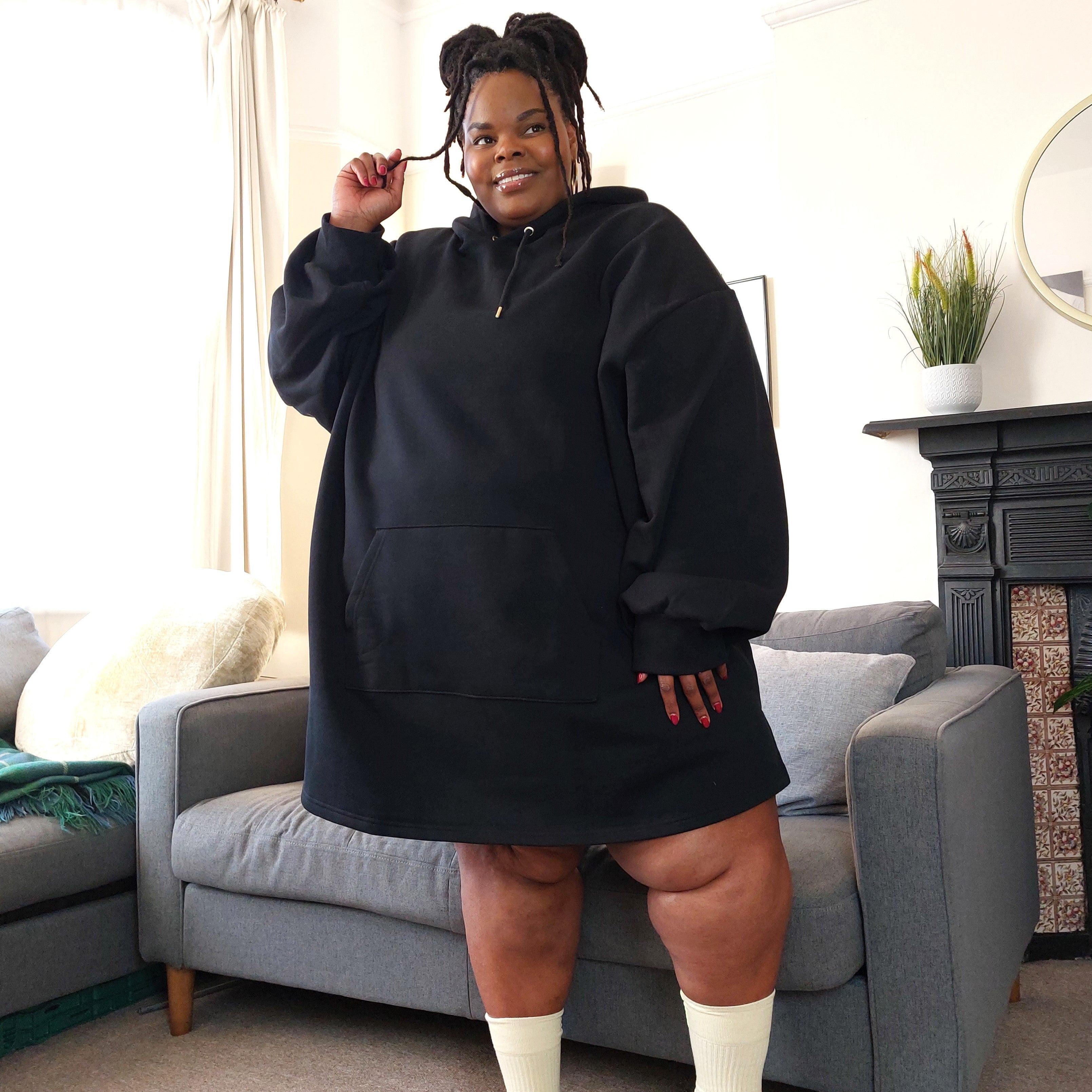 Longline Hoodie in Black - Snag – Snag Australia