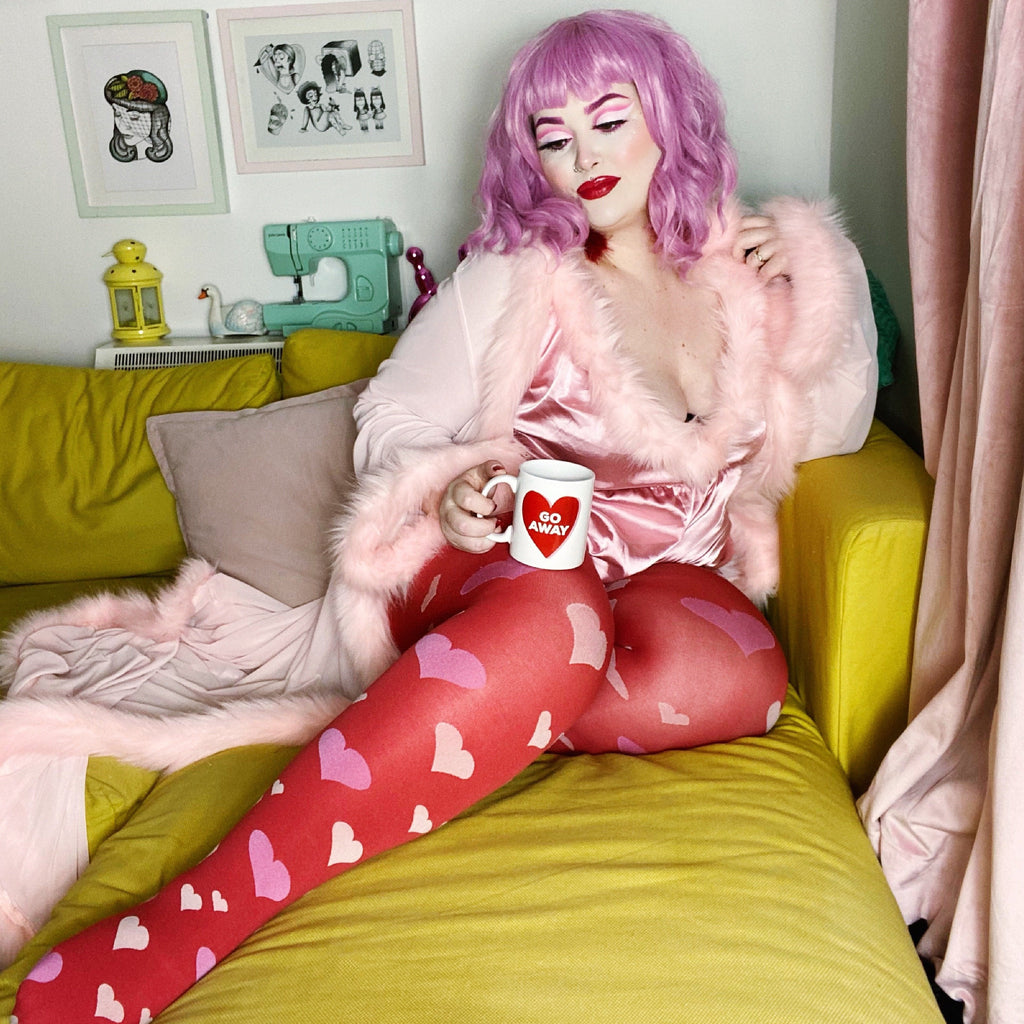 Tights - Opaque Tights - Sweetheart